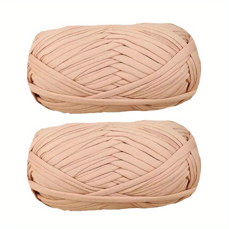 100g/Ball Thick Cloth Yarn Soft Hand Knitting Woven Bag Carpet Wool  Material DIY