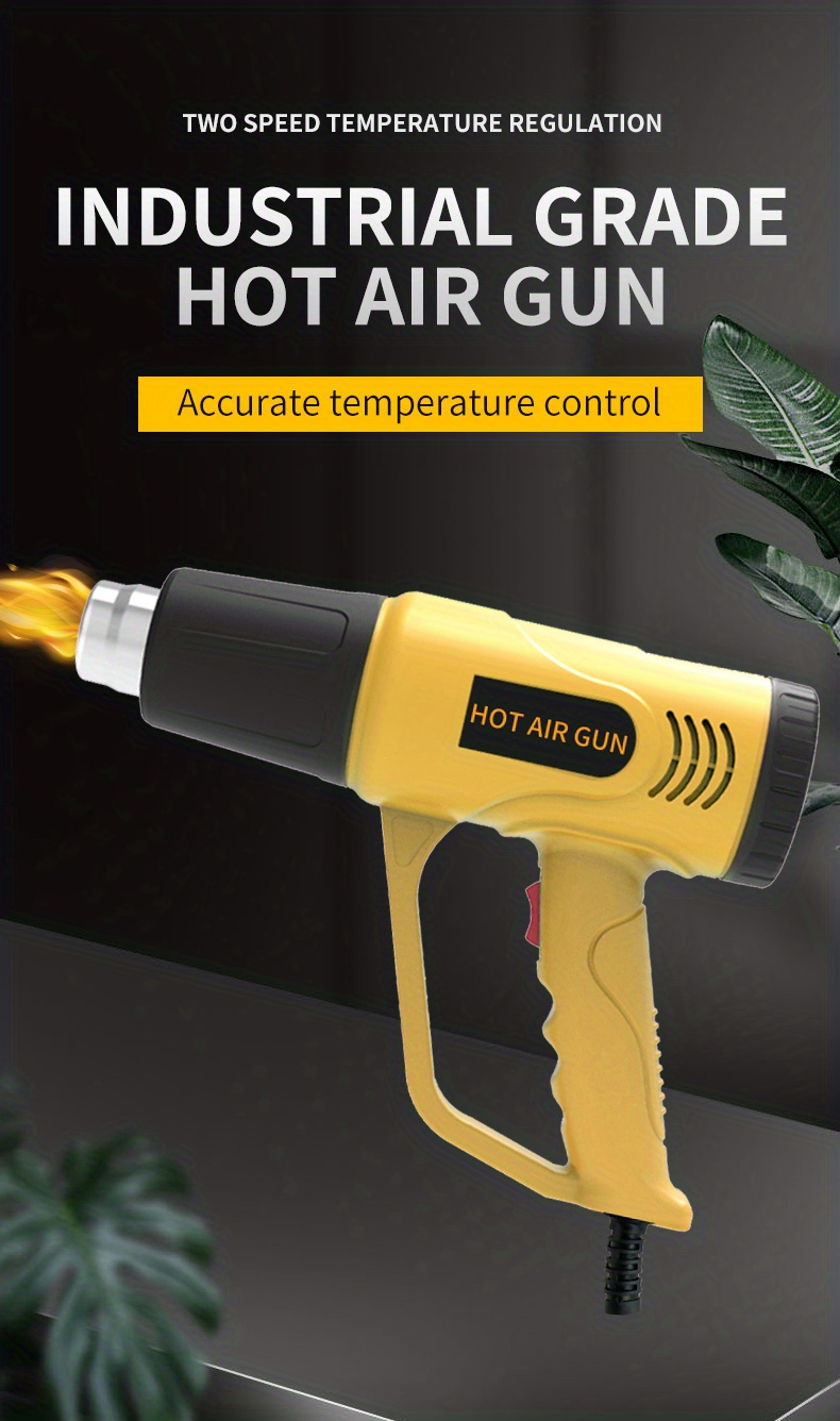 Hot Air Gun with Two Temperature and Speed Settings – Technopack