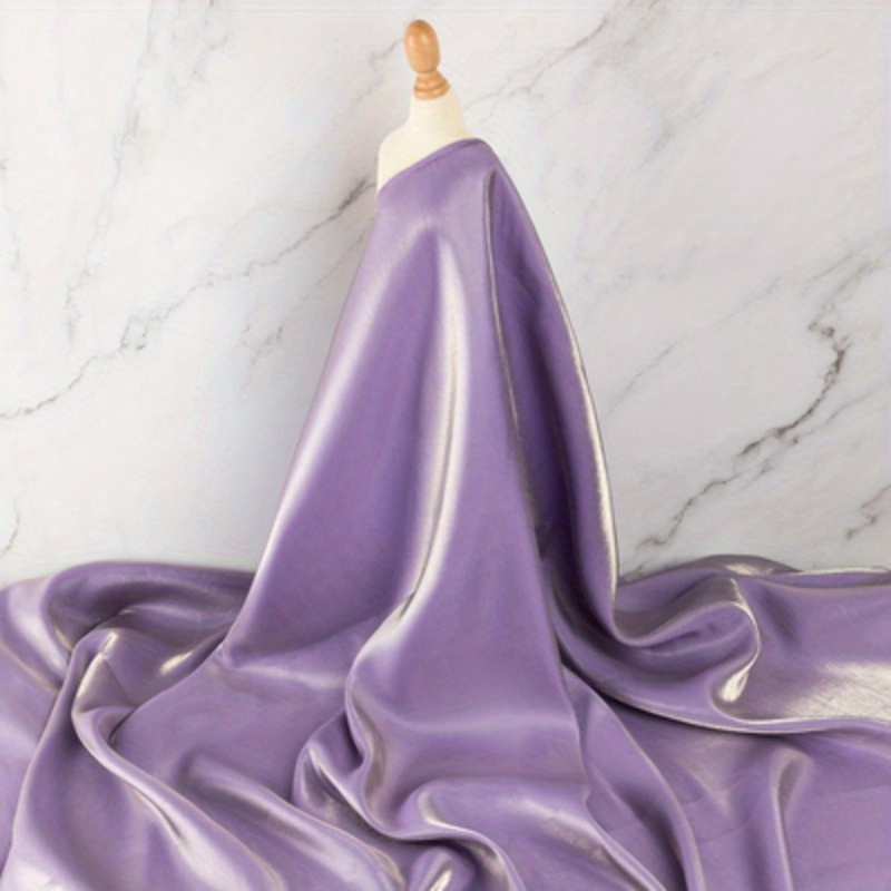 Gradient Color Soft Glitter Satin Fabric Dress Wedding Skirt - Temu
