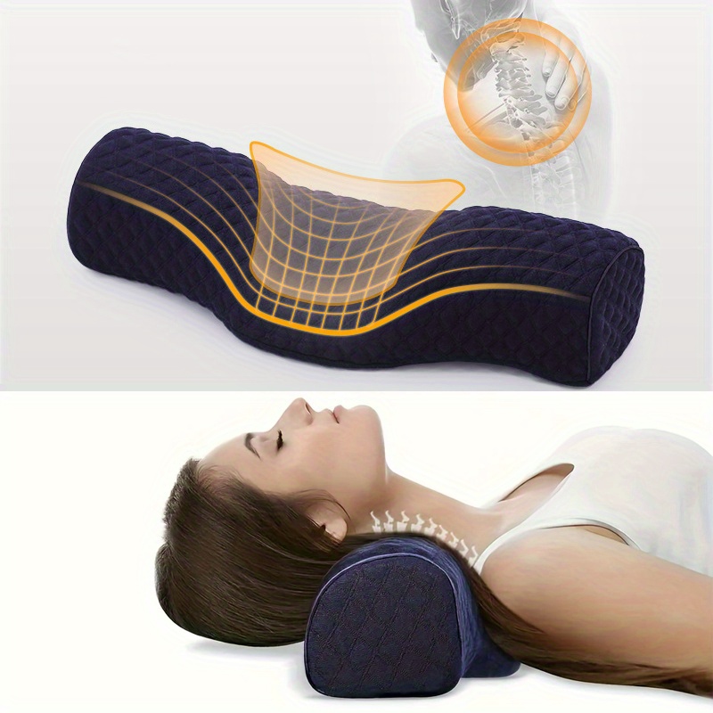 Almohada Cervical 1 Pieza Cuidado Cuello Aliviar Molestias - Temu