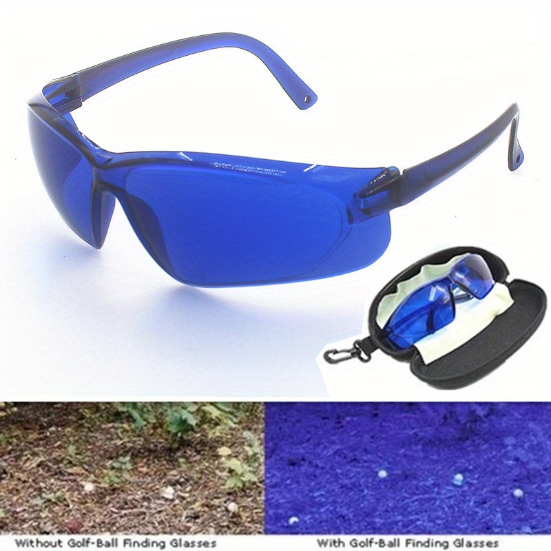 Golf Ball Finder Glasses, Specially Lenses Sunglasses for Running Golf Driving,Temu