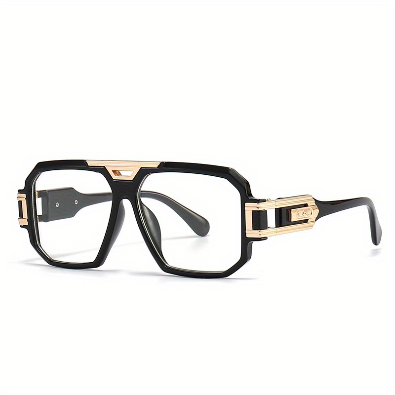 Men's Fashion Anti-uv Glasses Business Sunglasses High-quality Black  Sunglasses Leopard Print Casual High-quality Glasses Packaging Of High-end  Glasses Box - Temu