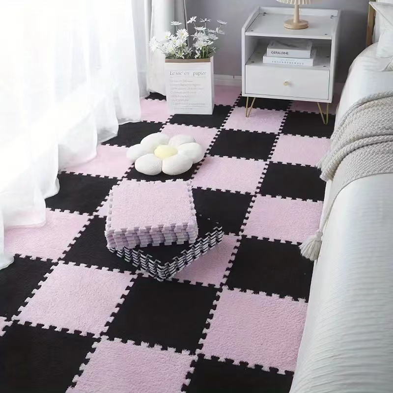 Espesa Tatami Carpets Coral Fleece dormitorio Sala de estar taza