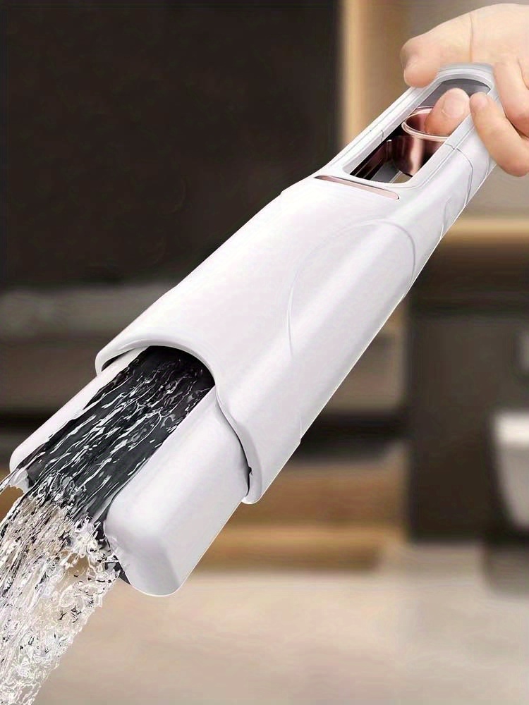 Small Space Mini Mops Clearance Sale SHENGXINY Portable Short Mop,Mini Lazy  Hand Wash-Free Strong Absorbent Mop,Wet And Dry Use,Floor Cleaning For