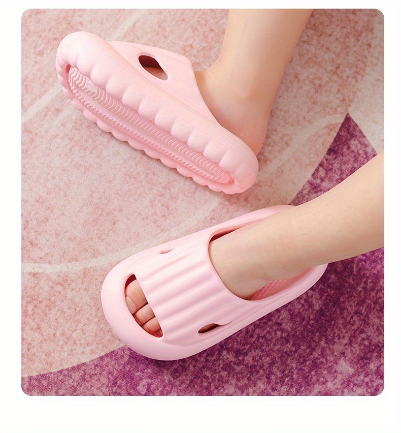 Boys Girls Lightweight Non-Slip Open Toe Slides For Infant Toddlers, Summer