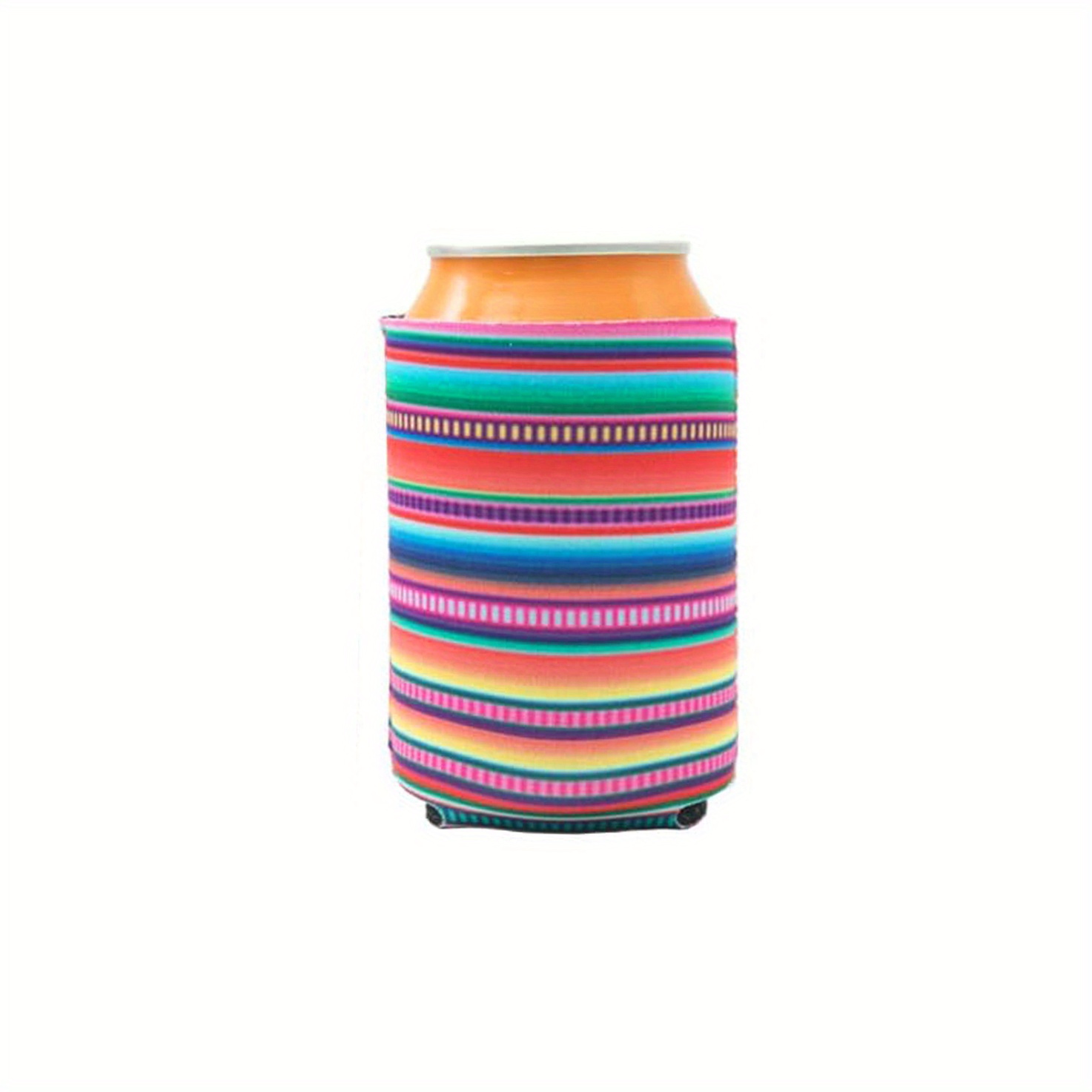 Stripes Slim Can Cooler