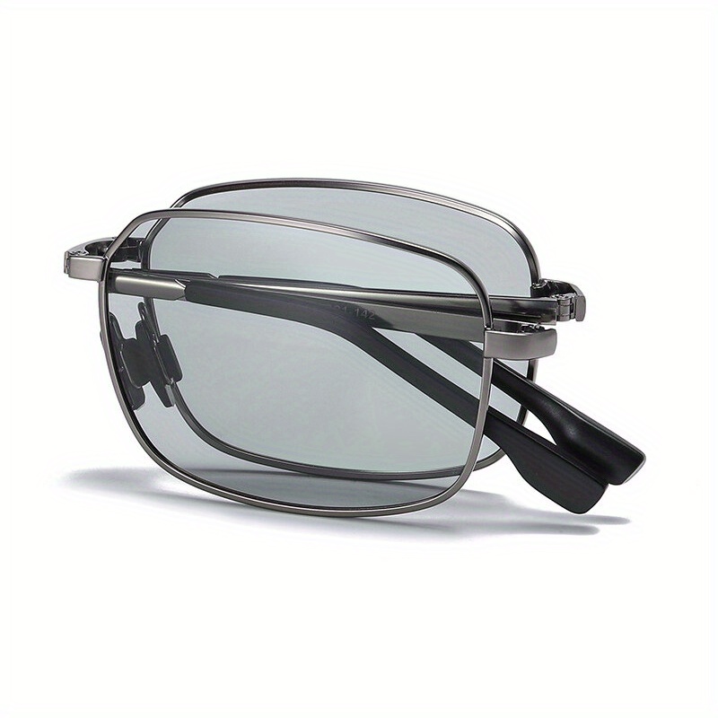 Men's Metal Polarized Foldable Sunglasses For Cycling Driving