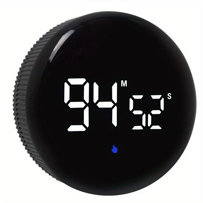 Rechargeable Digital Kitchen Timer - Large LED Magnetic Timer