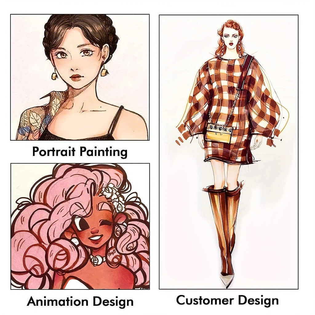 Skin Tones Art Markers Acrylic Paint Pens Skin Colors Face Temu