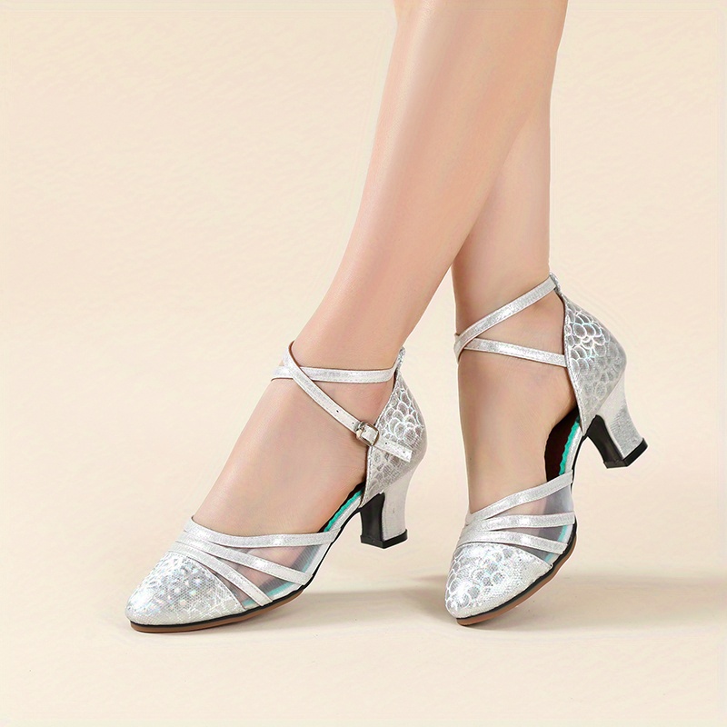 Zapatos Baile Mujer Suela Zapatos Baile Latino Profesional - Temu