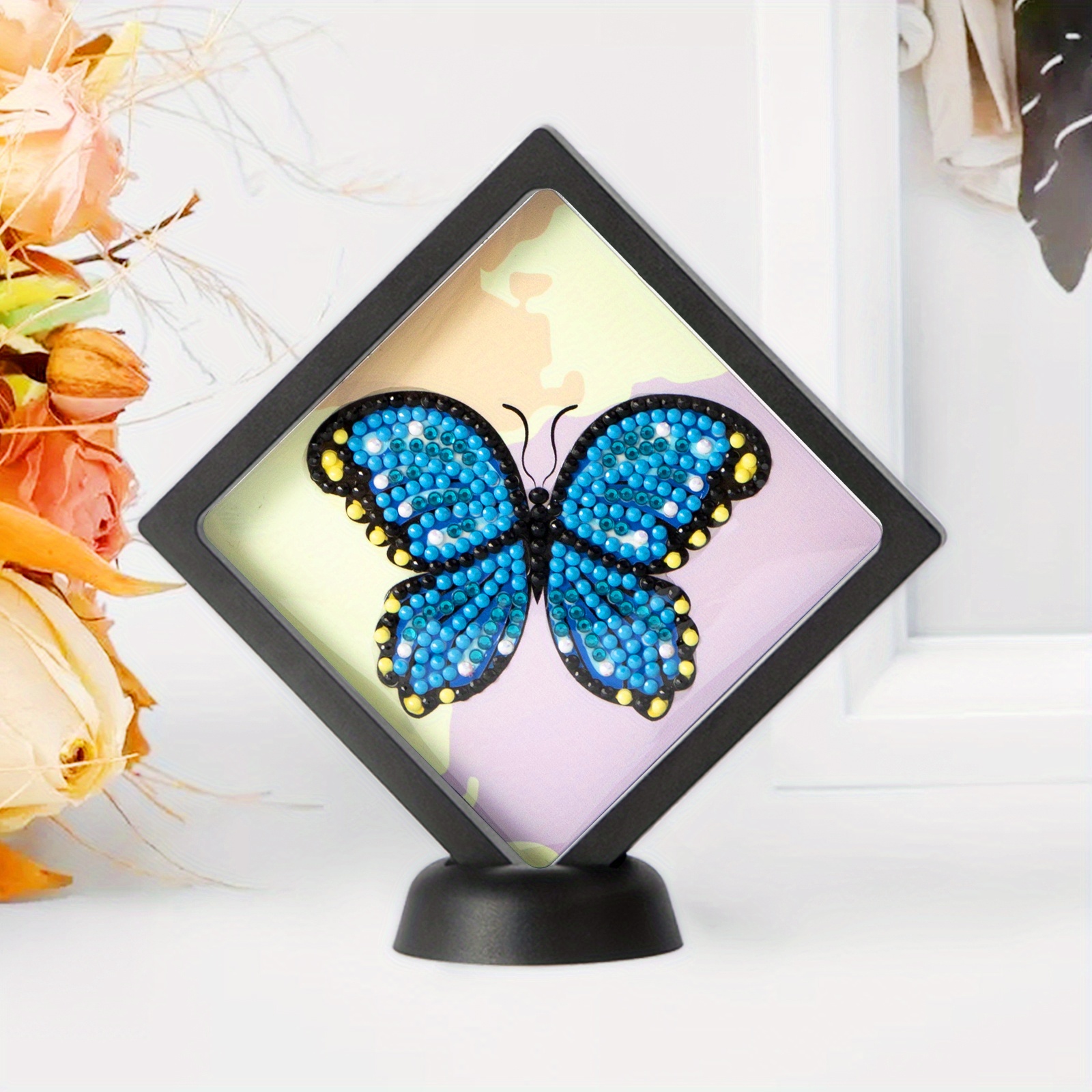 Turquoise Butterfly - Diamond Painting Kit