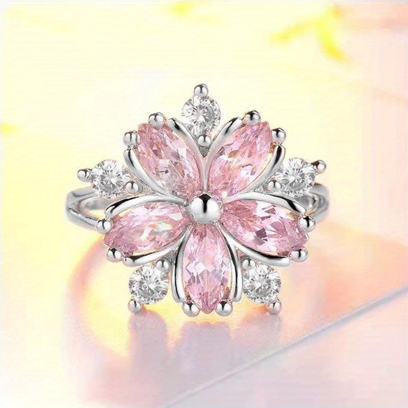 Flower deals shaped jewelry