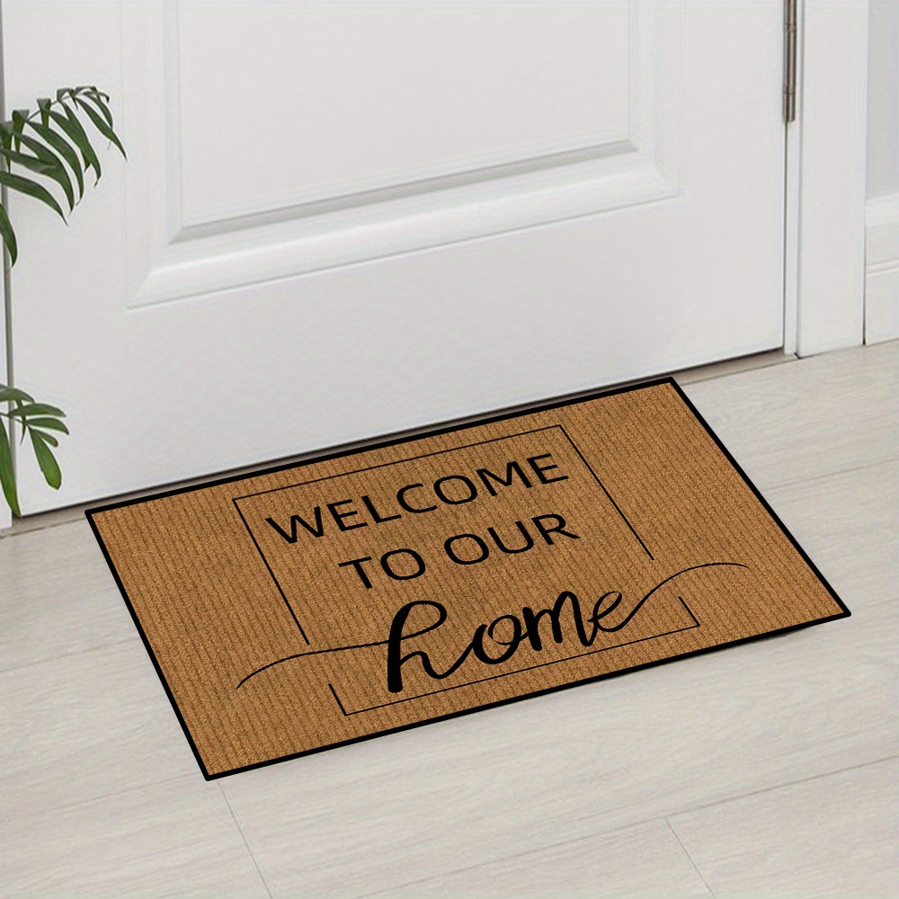 Benvenuto bianco nero hai portato il vino zerbino pavimento tappeto tappeto  antiscivolo tappetino per il bagno cucina ingresso arredamento 50x80 regalo