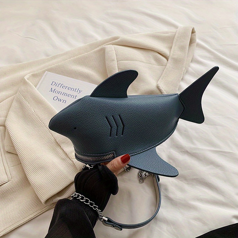 Women Cute Shark Hoodie Long Sleeve Blue Kawaii Animal Shark Shape