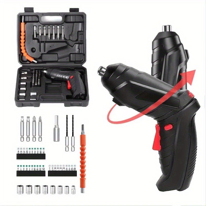 BLACK+DECKER 12-Volt MAX Lithium Drill And 59-Piece Project Kit