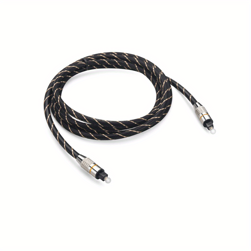 Câble Optique 3.5mm Toslink Numérique Vers Câble 3.5mm Connecteur Plaqué Or  Adaptateur De Câble Audio Optique 1 M/1.5 M/2 M/3 M/5 M - Maison  Intelligente - Temu France