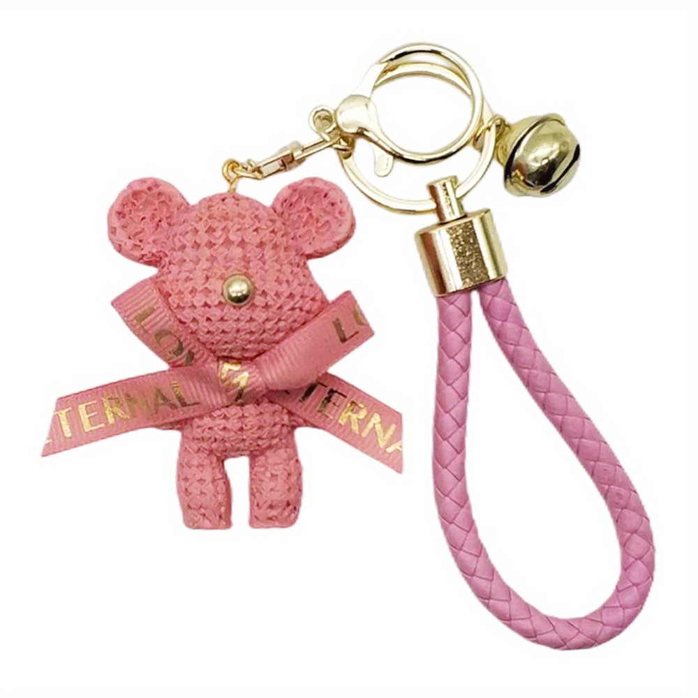 Cute pink bundle keychain  Car keychain ideas, Girly car