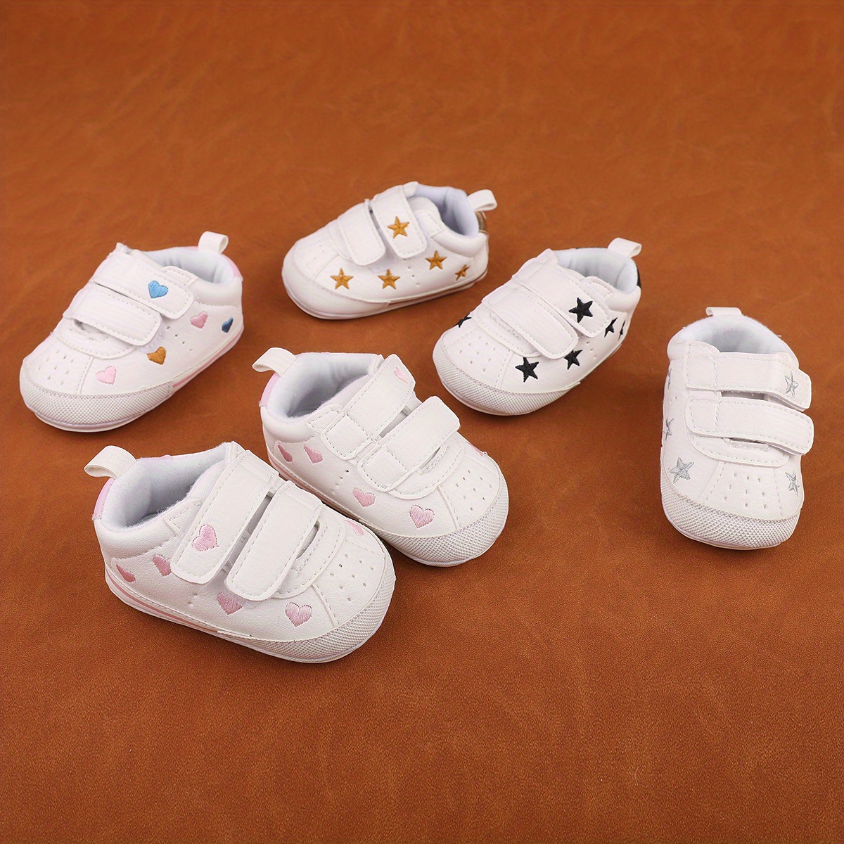 Baby Boys Girls Casual Shoes Lightweight Comfy Crib Shoes - Temu United ...