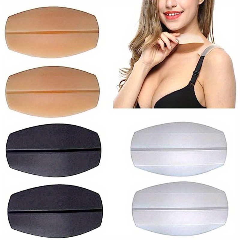 Soft Silicone Shoulder Protector Pads | Non-Slip Bra Strap Cushions