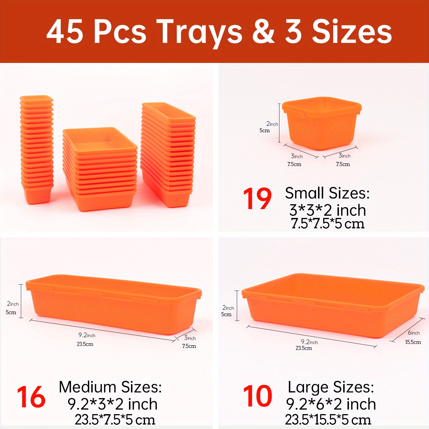 Grey/Orange Plastic Tool Box Organizers, Size: 13 In Ches at Rs 575/piece  in Mumbai