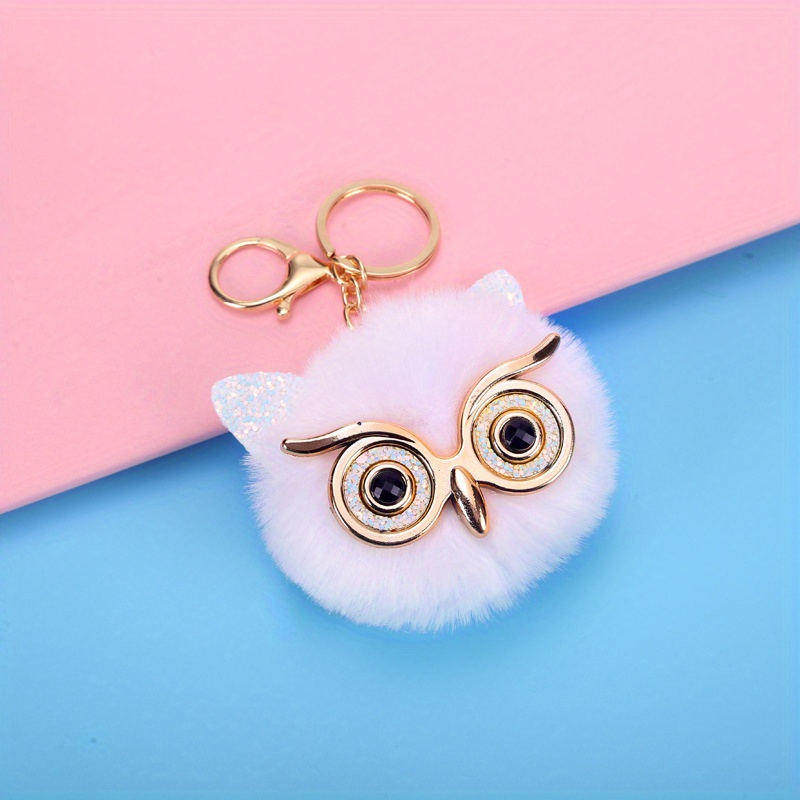 Owl Purse for Girls - White