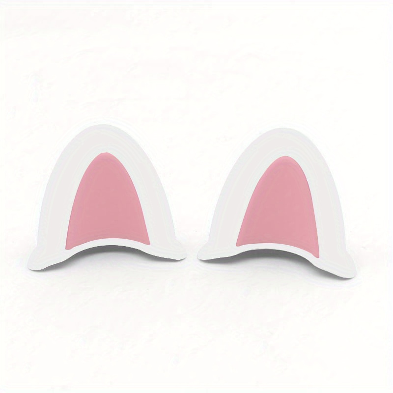 Cute Cat Ears Decoration Add Style Motorcycle Helmet Universal Electric Car  Stickers - Automotive - Temu