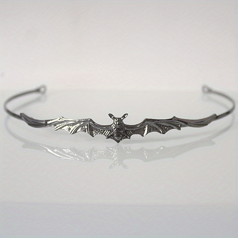 Image of European Baroque-inspired For A Unique Halloween Bat Headpiece Party Accessory