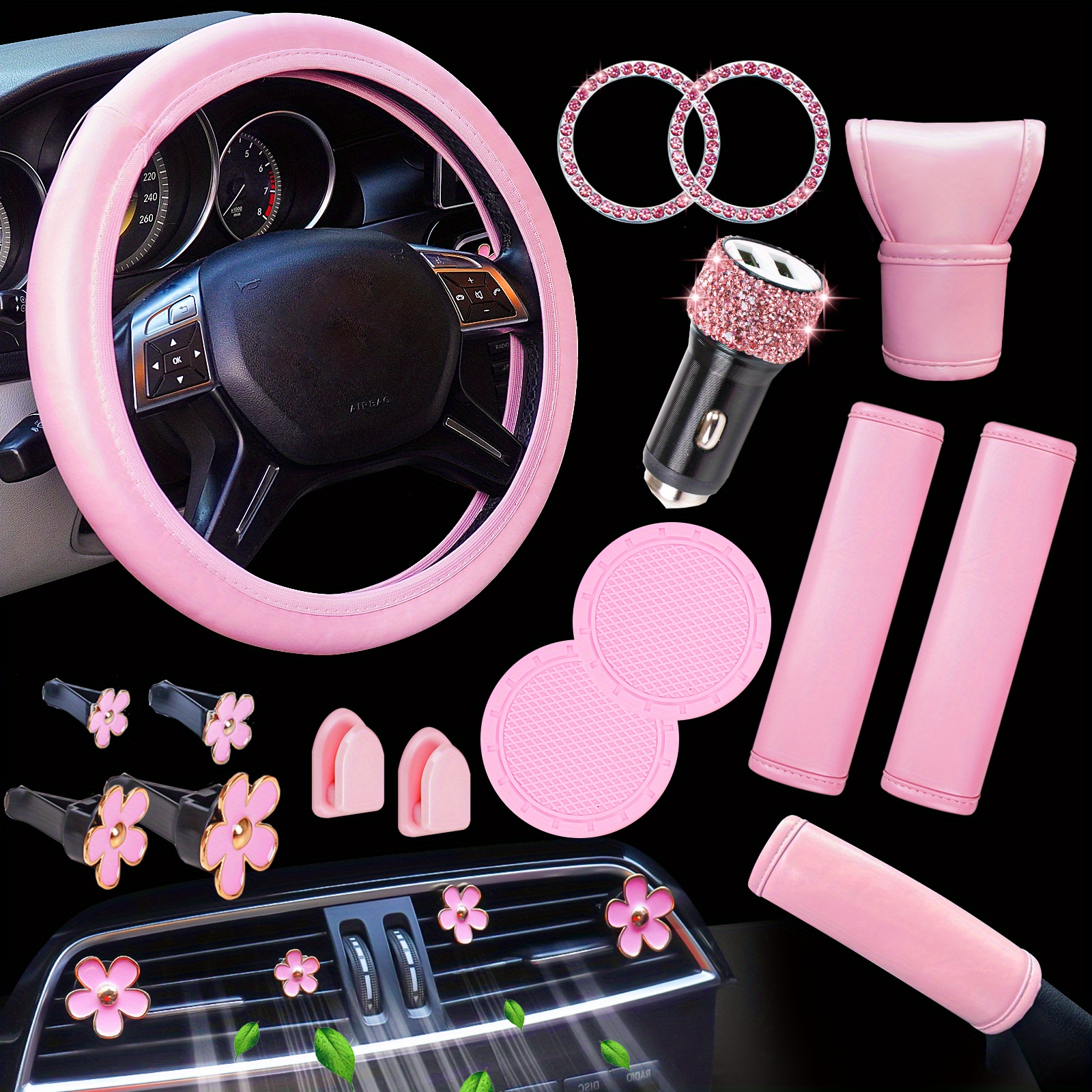 Funda de volante Pink 