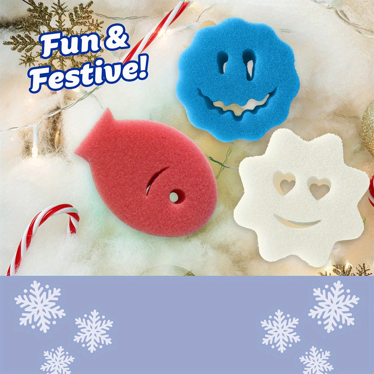 Creative Happy Face Magic Cleaning Brush sponge Like Octopus - Temu