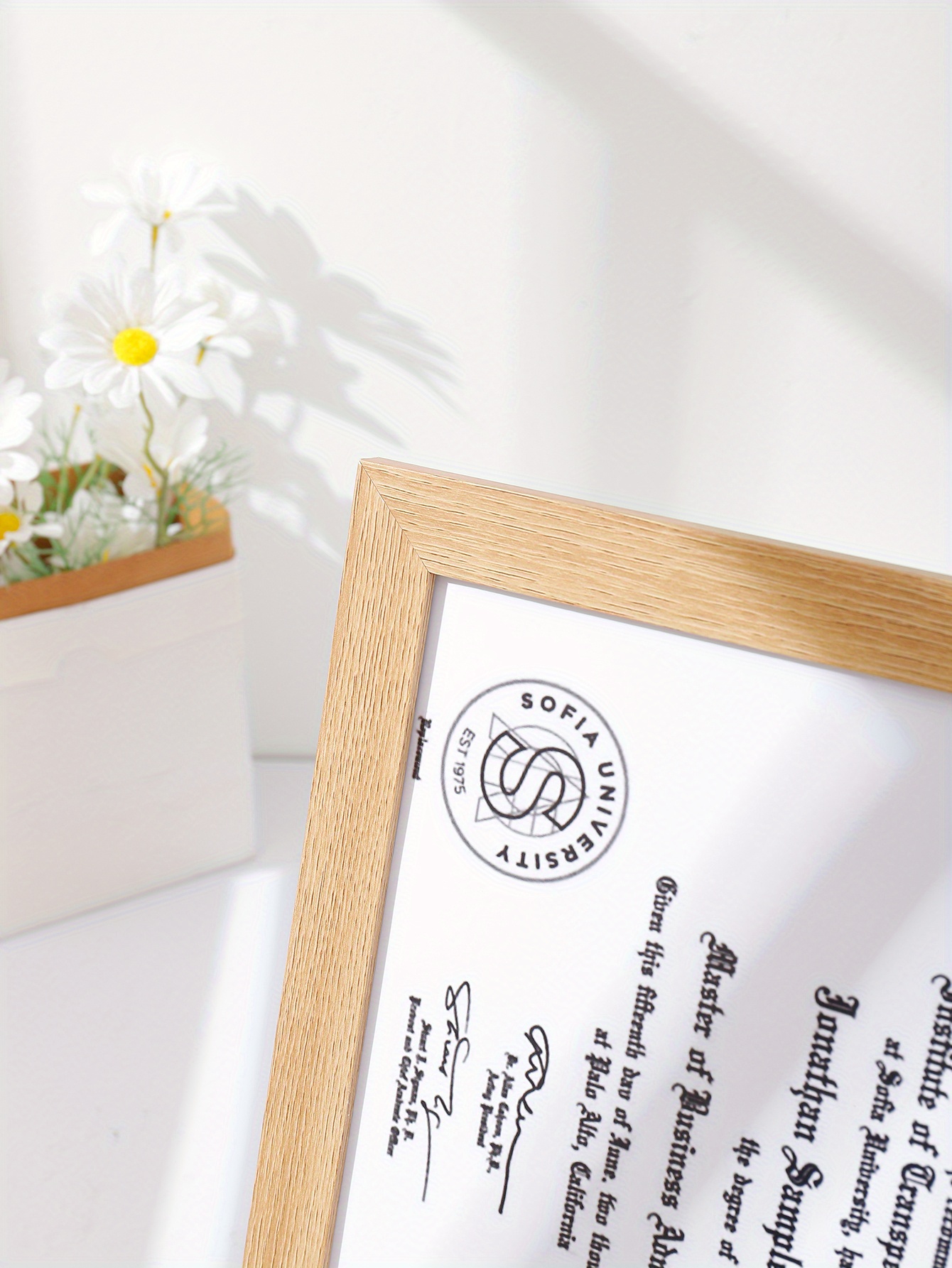 Log Color Photo Frame 8.5*11