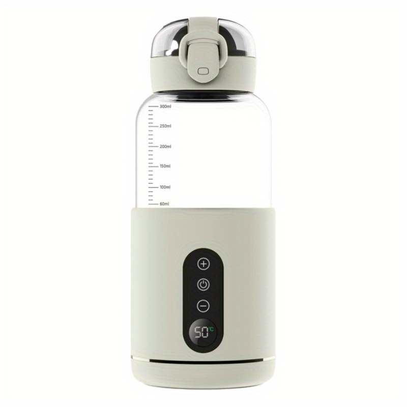 Calentador portátil de leche en polvo con taza de agua a temperatura  constante para viajes, de botellas, suministros seguros para el invierno al  aire
