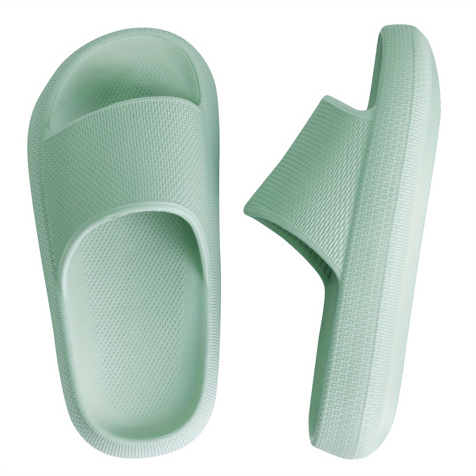 Boys Casual Non-Slip Slides for Indoor Use