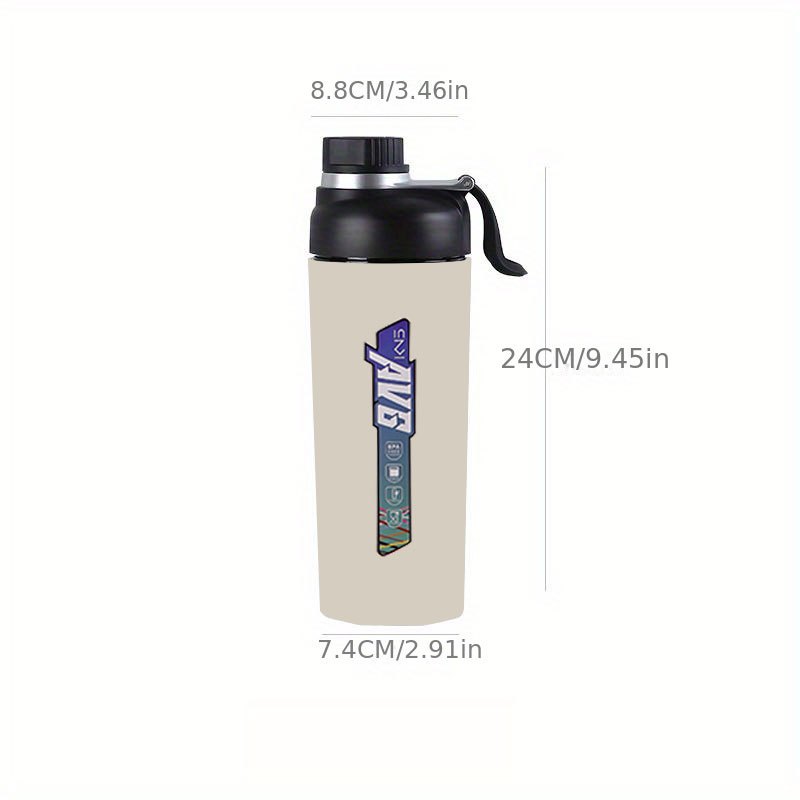 Thermal Sports Water Bottle Stainless Steel Vacuum Water - Temu