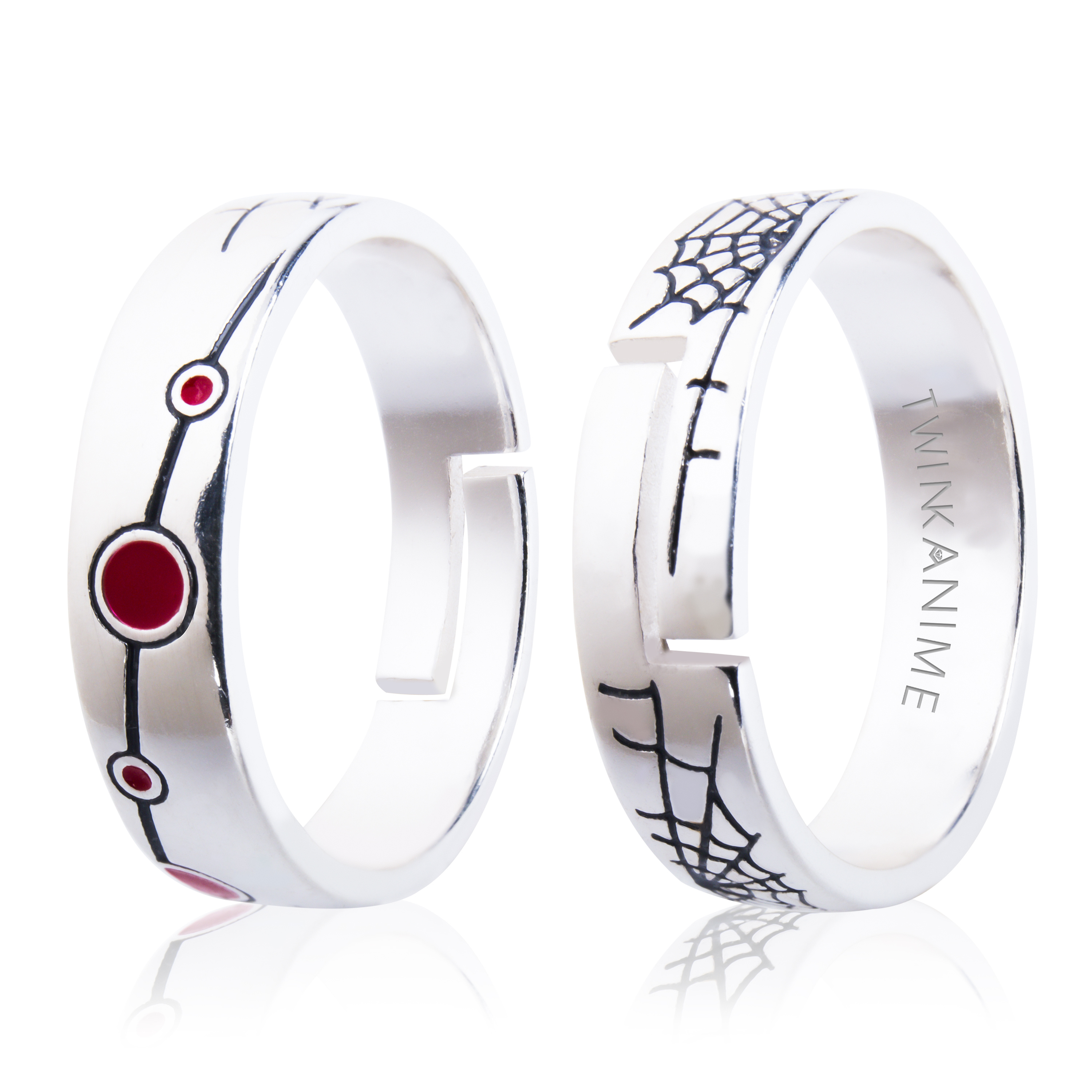 Anime on sale couple ring