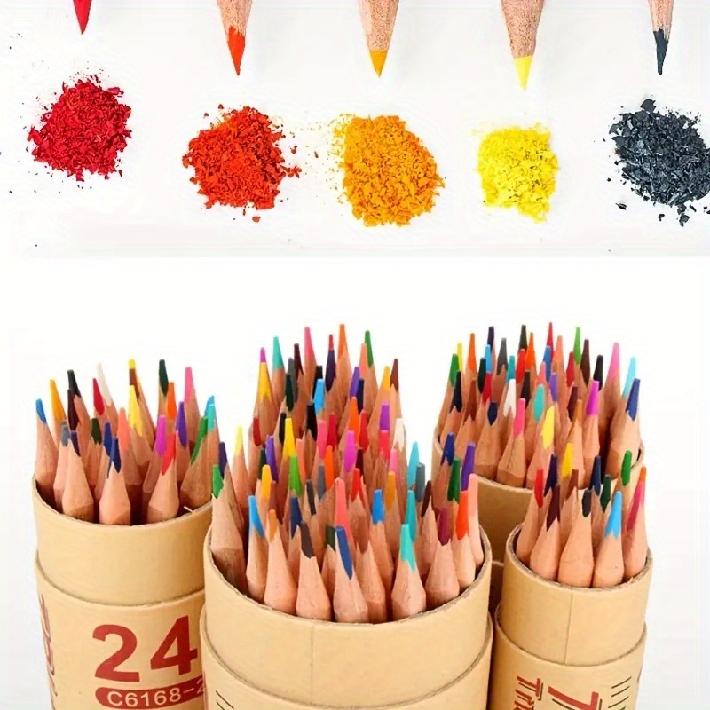 3/6 Sticks Of Wood free Graphite Pencil Carbonized Pencil - Temu