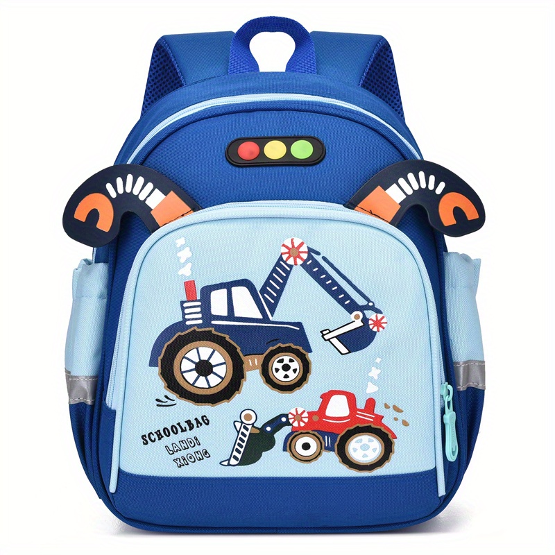 Excavator Unicorn Backpack for Kids
