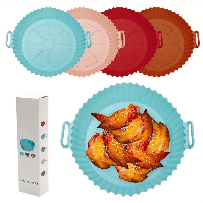 Air Fryer Silicone Pot Air Fryer Liners Air Fryer Accessories