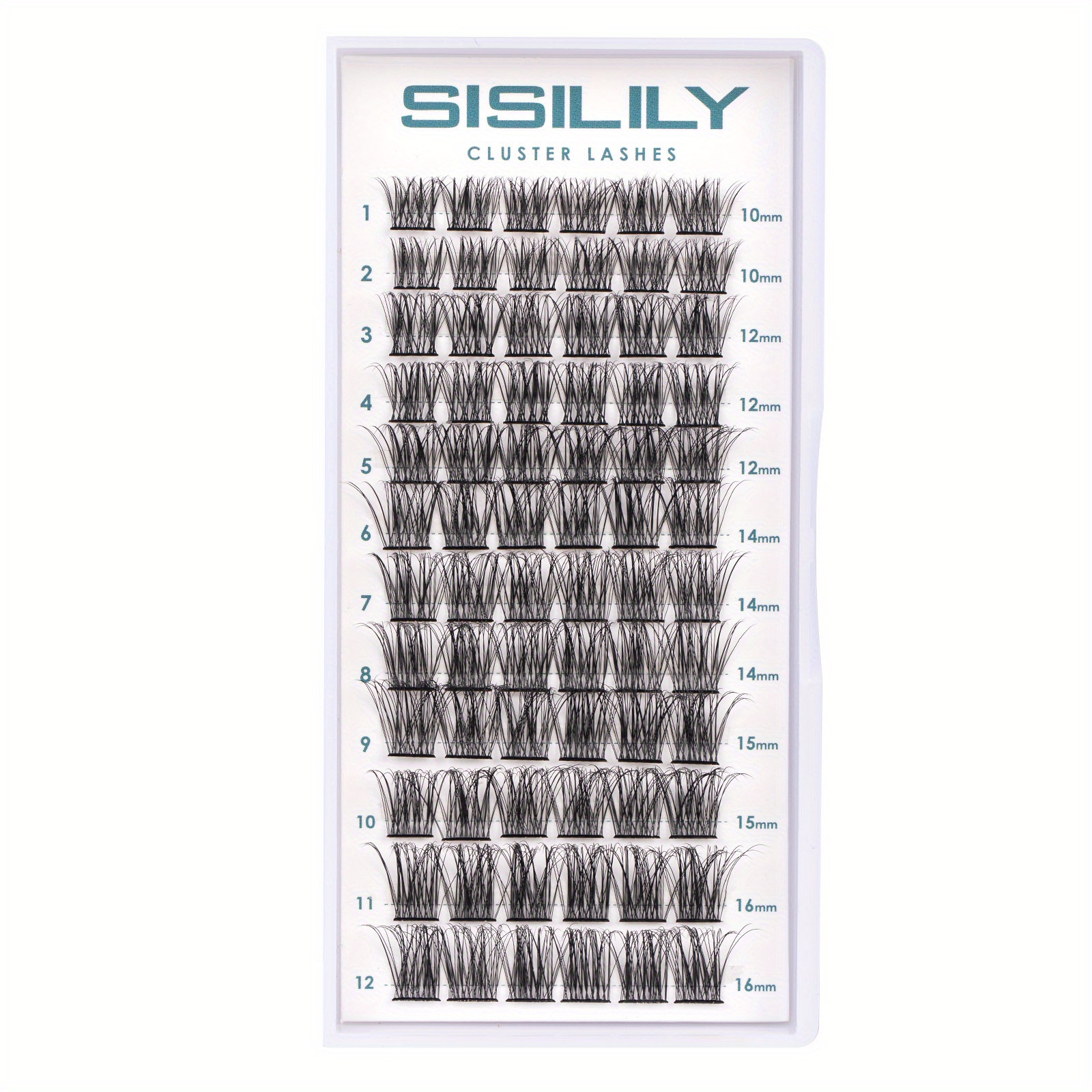 72 Lash Clusters Mega Volume C D Curl DIY Extensions
