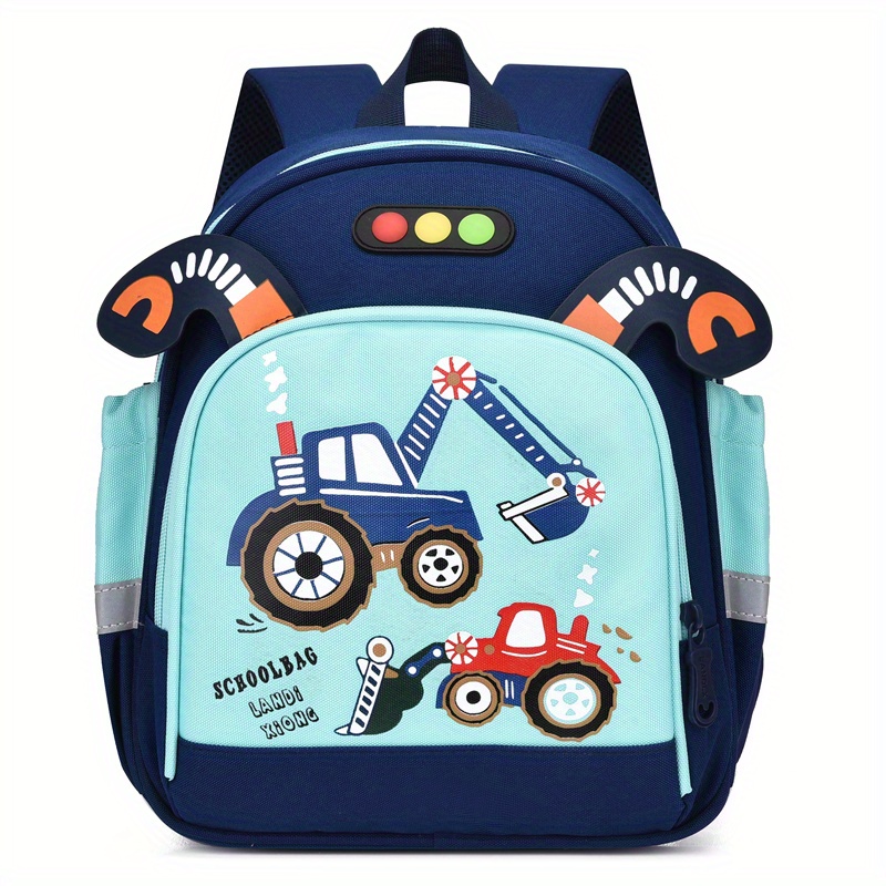 Excavator Unicorn Backpack for Kids