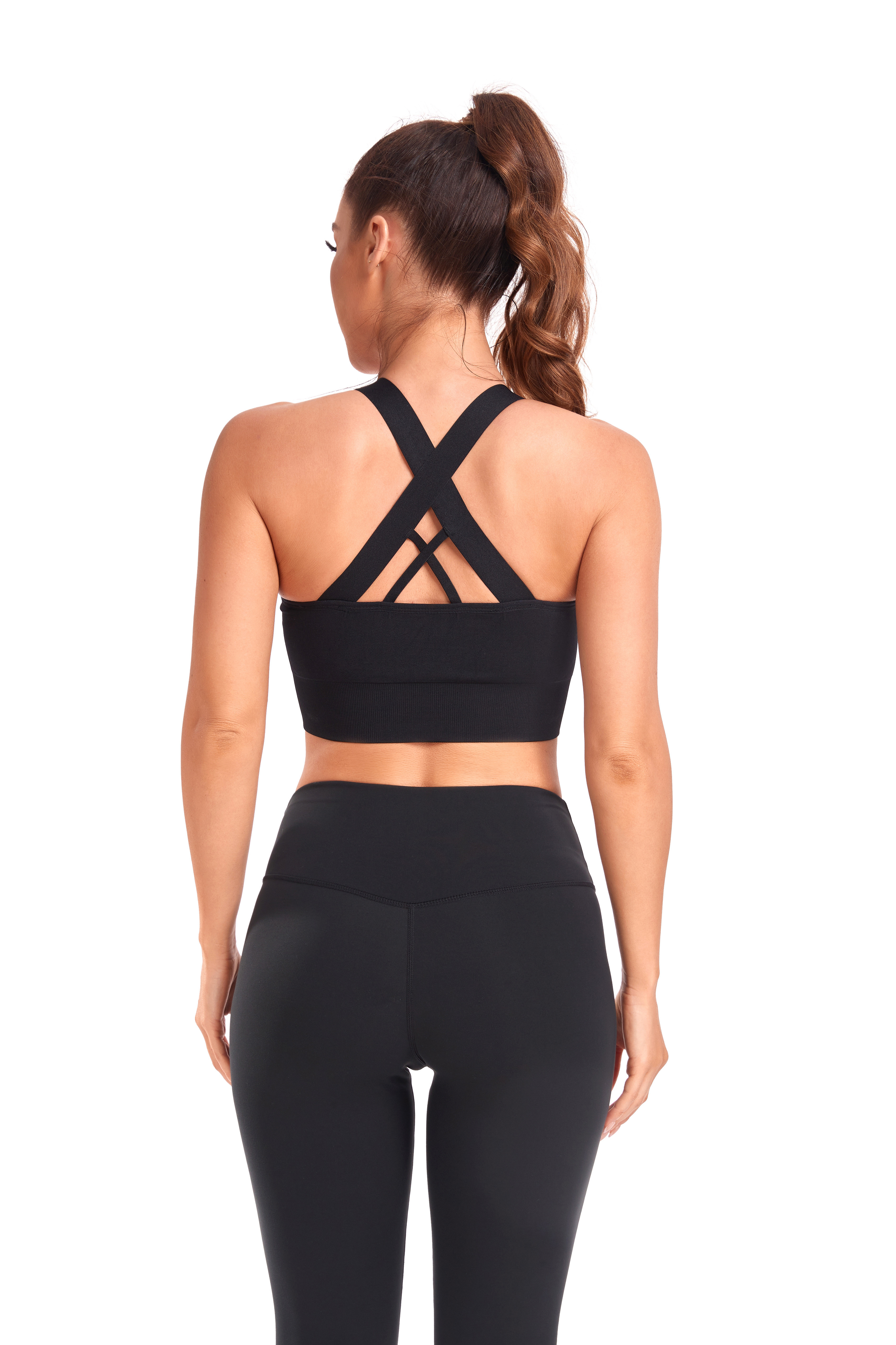 Seamless Yoga Sports Bra, Removable Padding, Non-Wired, Excellent Qual