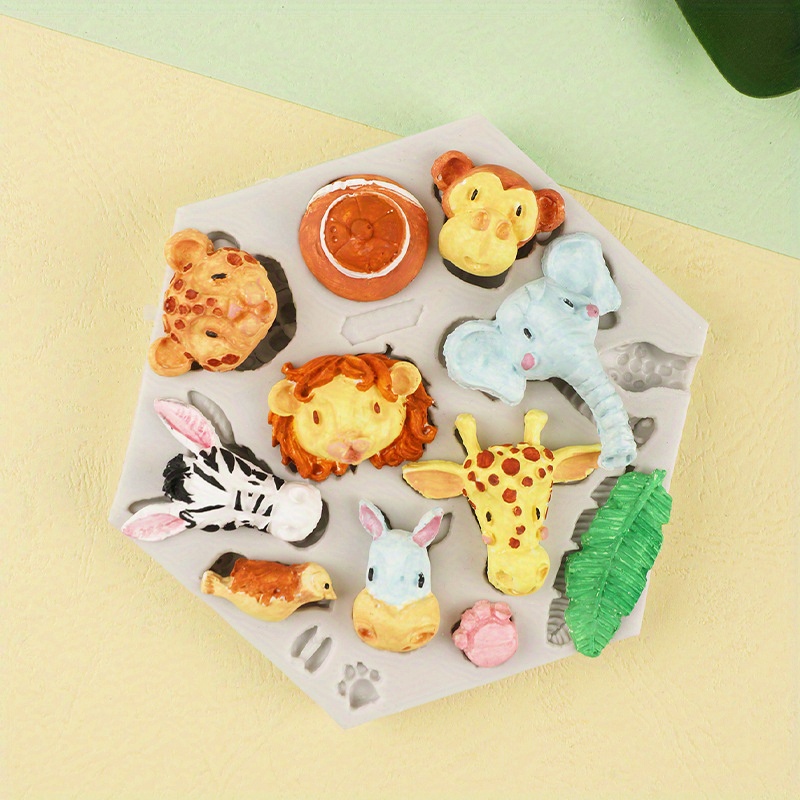 Safari Sugar Cookies Jungle Cookies Monkey Elephant 