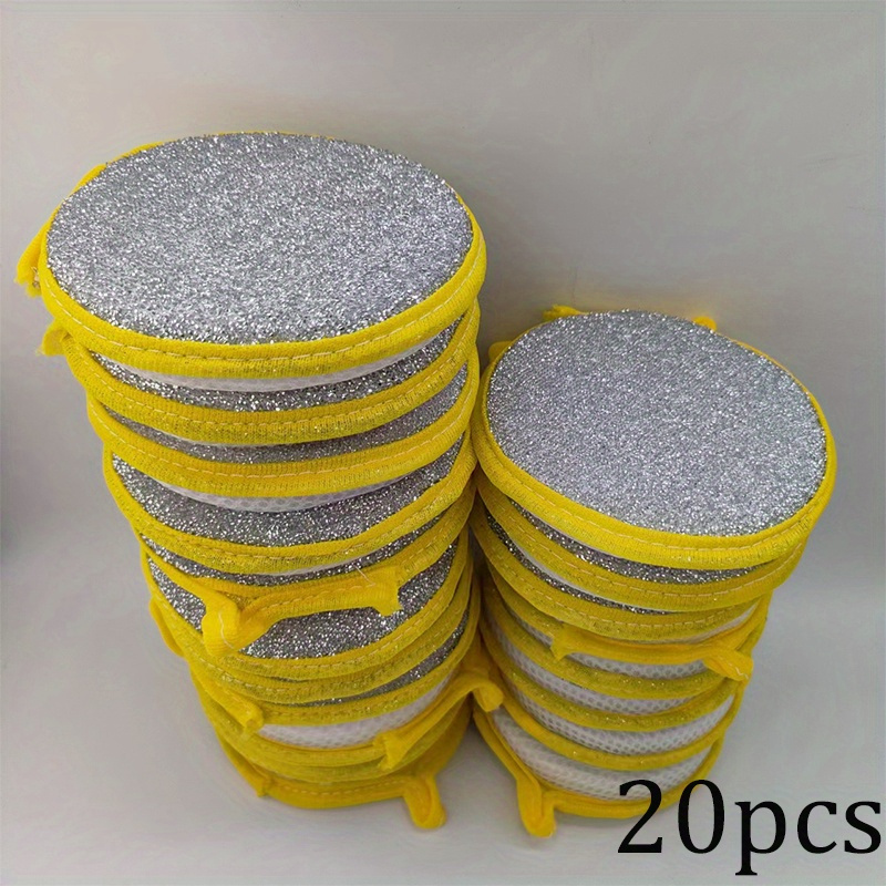  YUANstore 5/10Pcs Double Side Dishwashing Sponge Pan