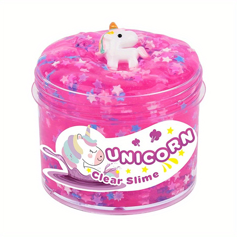 Juliana Clear Slime ,Soft Crystal Putty Stretchy Slime Toy
