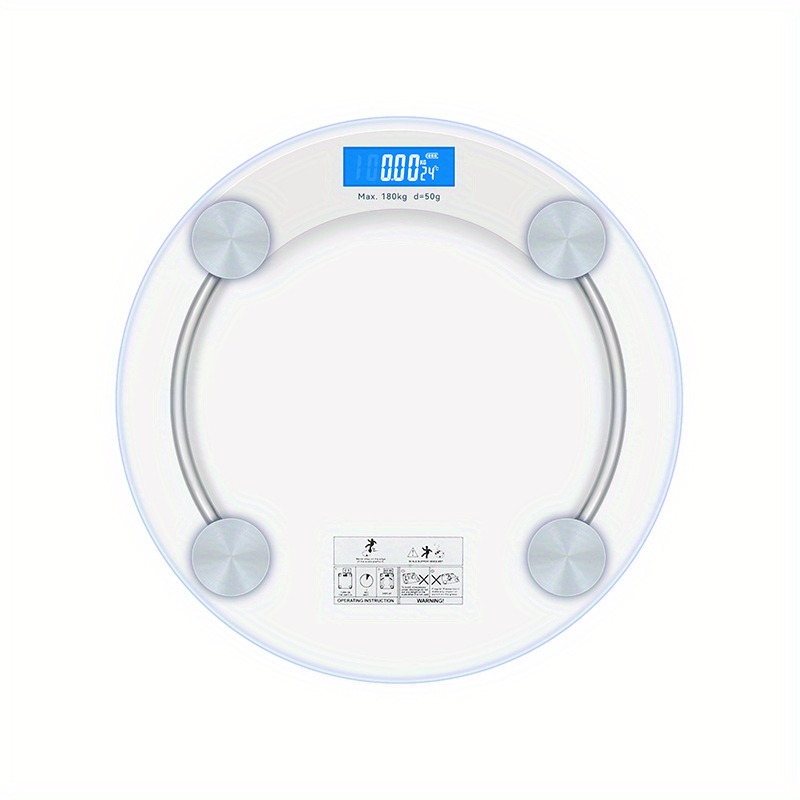 Transparent Bathroom Scales Lcd Electronic Digital Smart - Temu