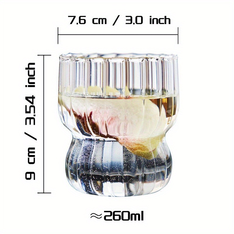 Glass Handle, Hammered Heat-resistant Glassware, Reusable Juice, Iced  Coffee, Tea, Summer Drinks, Milk And Cocktail Drinking Cups, Household  Kitchen Supplies, Safe In Microwave, Suitable For Birthday Gifts,  Christmas, Halloween, Etc For Restaurants/cafes 