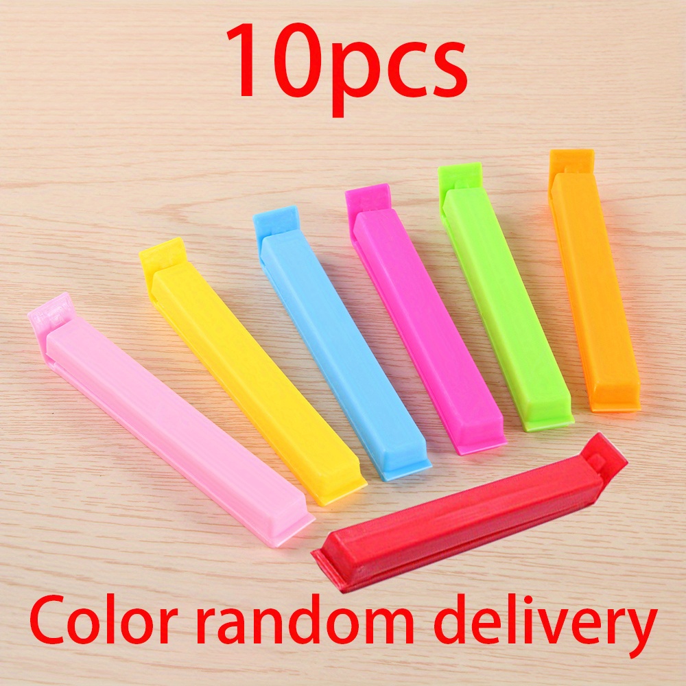Stainless Steel Sealing Clips Kitchen Storage Food Snack Wide Chip Bag  Portable Smooth Edged Sealer Clamp Kitchen Accessories
