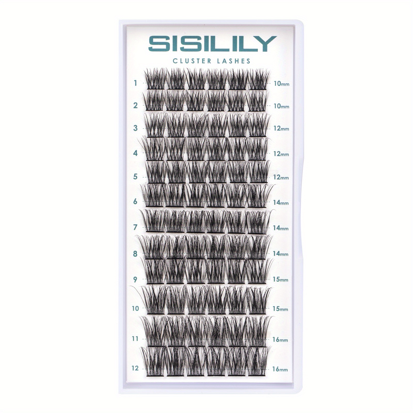 72 Lash Clusters Mega Volume C D Curl DIY Extensions
