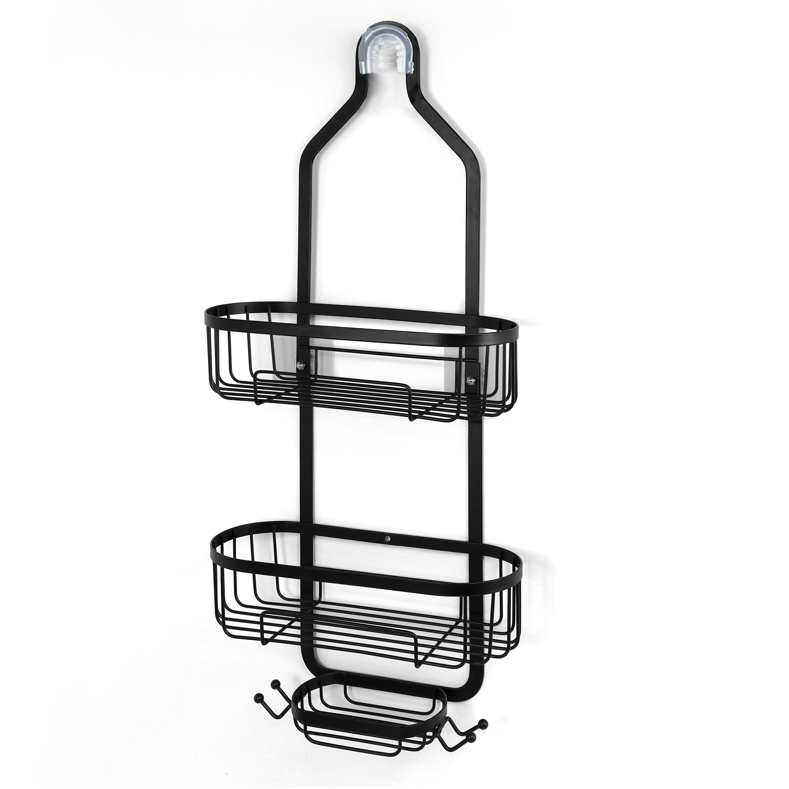 Rustproof Stainless Steel Shower Caddy Hooks Wall Mounted Temu