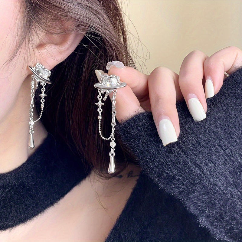 Kpop shop earrings female