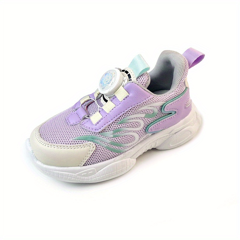 Girls' Light Up Sneakers - Breathable Running Shoes With Flashing LEDs & Anti-Slip Soles